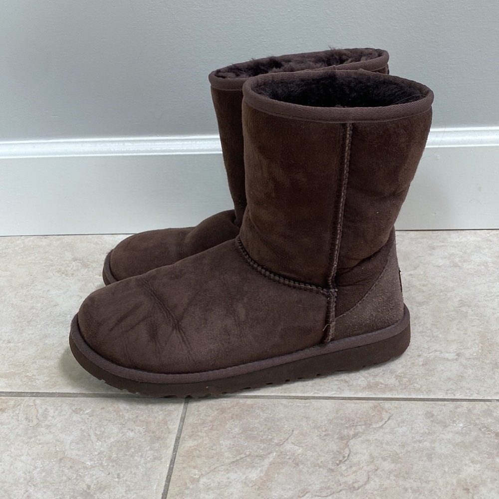 Chocolate brown Uggs